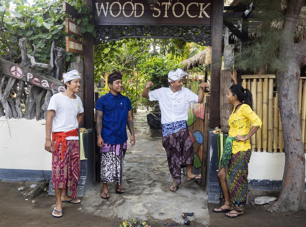 Woodstock Gili - Garden And Bungalows Hotel Gili Trawangan Esterno foto