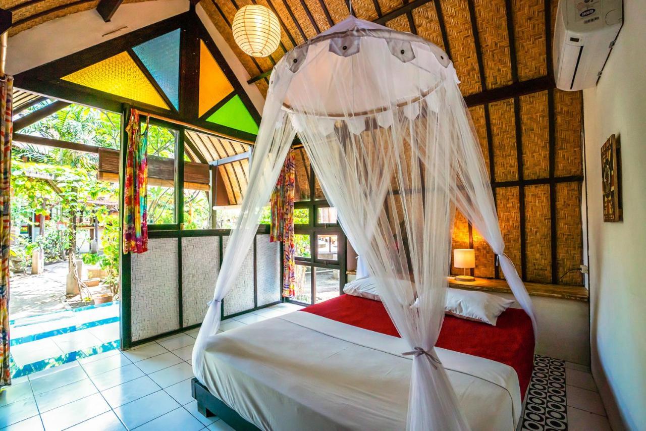 Woodstock Gili - Garden And Bungalows Hotel Gili Trawangan Esterno foto