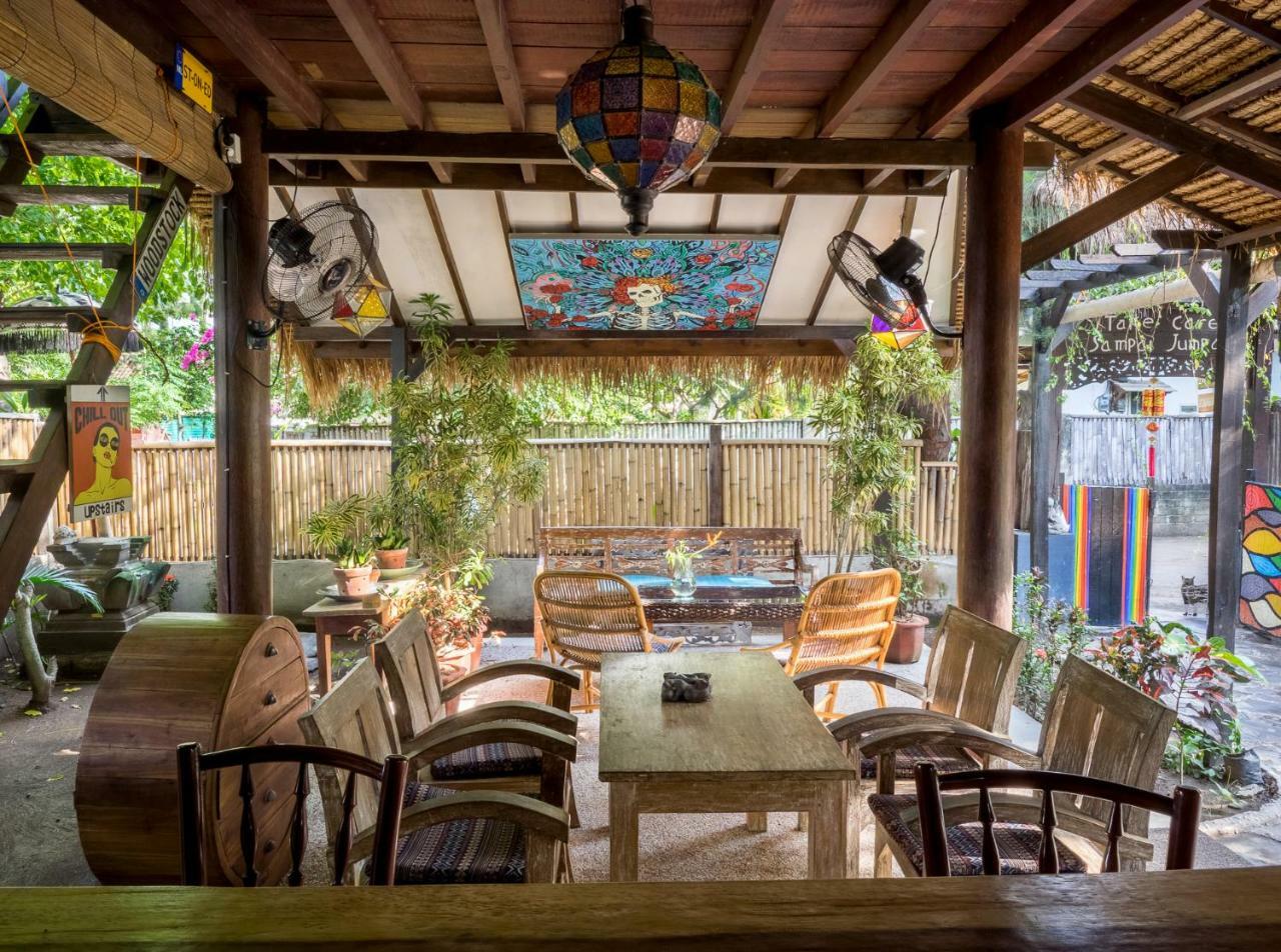 Woodstock Gili - Garden And Bungalows Hotel Gili Trawangan Esterno foto
